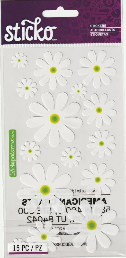 DAISIES STICKERS
