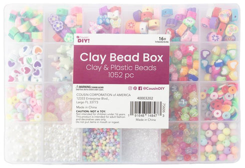 CLAY BEAD BOX