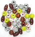SPORTS ACRYLIC BEADS