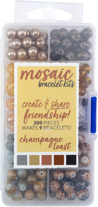 CHAMPAGNE TOAST BRACELET KIT