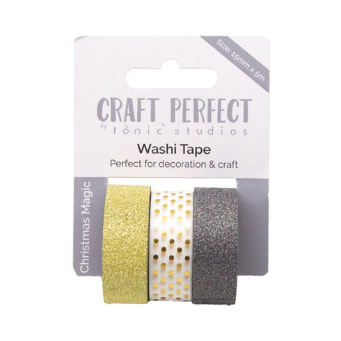 CHRISTMAS MAGIC WASHI TAPE 3PK