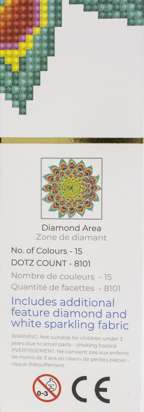 PEACOCK MANDALA DIAMOND ART