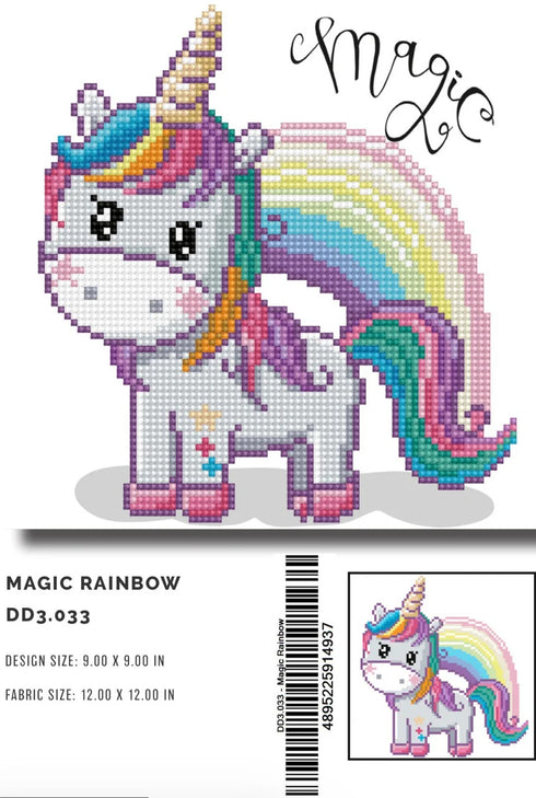MAGIC RAINBOW DIAMOND ART