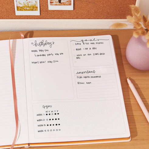 UNDATED BLUSH PLANNER