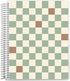 SIMPLE CHECKERED 7X9 NOTEBOOK
