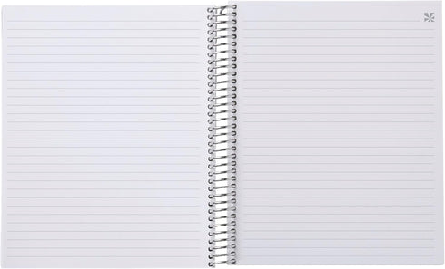 SUNSET FLORAL 8.5X11 SPIRAL