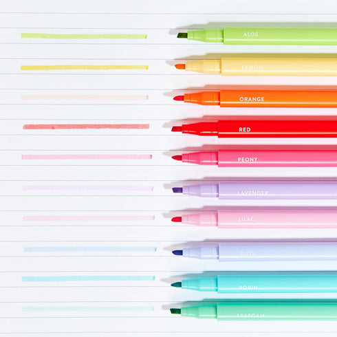 FINE HIGHLIGHTER SET