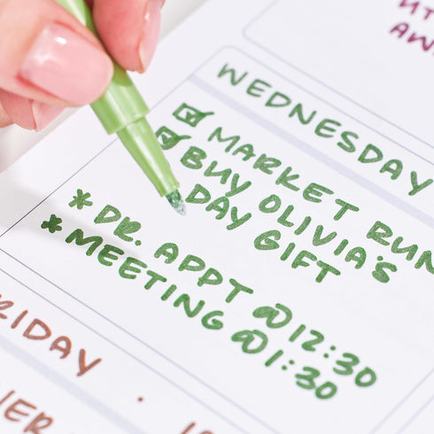 METALLIC MARKER 8 PK