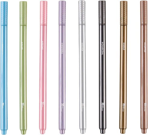 METALLIC MARKER 8 PK