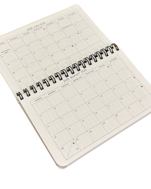 2025-2026 AUGUST TO AUGUST PLANNER ORGANIZER