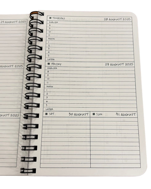 2025-2026 AUGUST TO AUGUST PLANNER ORGANIZER