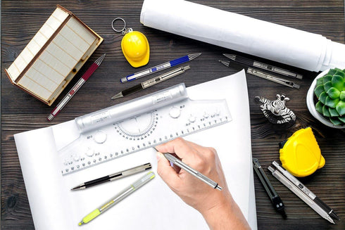 F301 BLUE BALLPOINT PEN