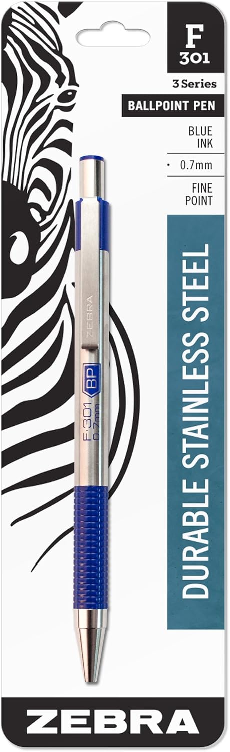 F301 BLUE BALLPOINT PEN