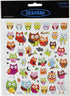 WIDE EYED OWL STICKERS