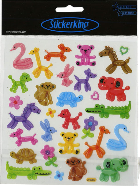 BALLOON ANIMAL STICKERS