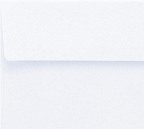 A2 ENVELOPES GLITTER WHITE, 20 PACK
