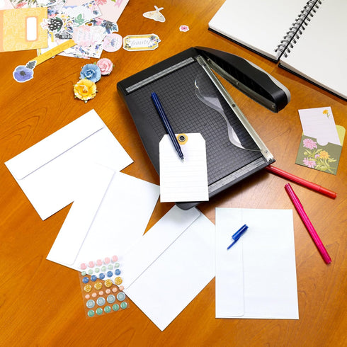 A2 ENVELOPES GLITTER WHITE, 20 PACK