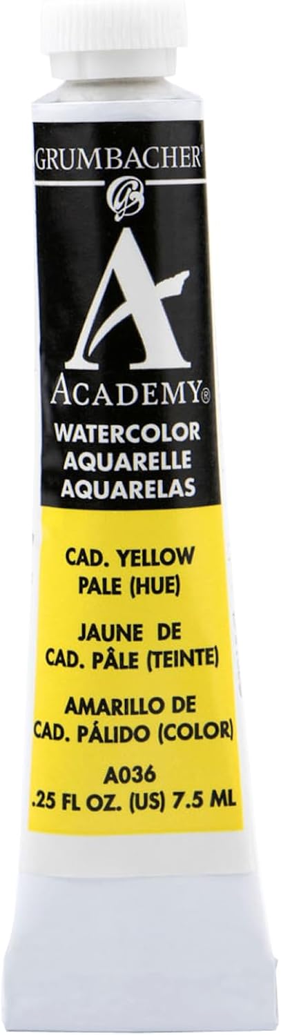 CADMIUM YELLOW WATERCOLOR