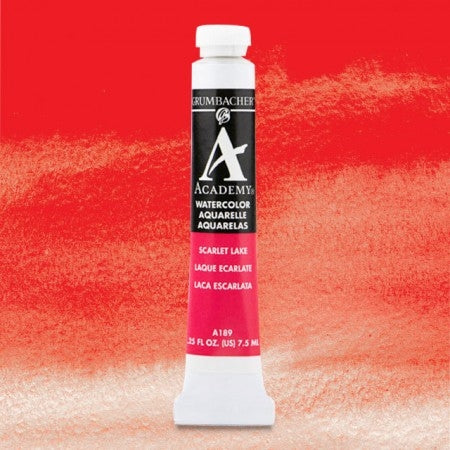 SCARLET LAKE WATERCOLOR