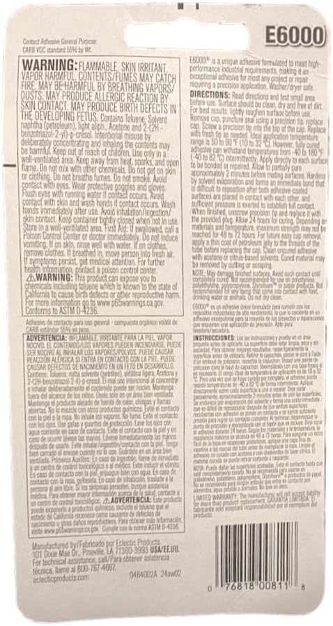 E6000 GLUE 1 OZ.