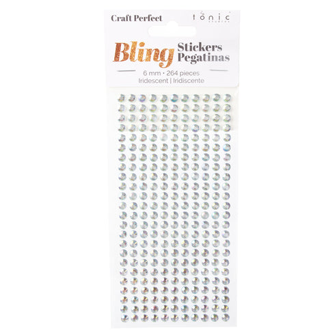 RHINESTONE STICKER SHEET IRIDE