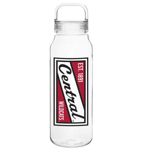 CENTRAL WATER BOTTLE (38OZ CLEAR COPOLYESTER)