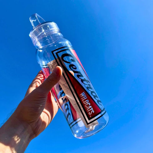 CENTRAL WATER BOTTLE (38OZ CLEAR COPOLYESTER)