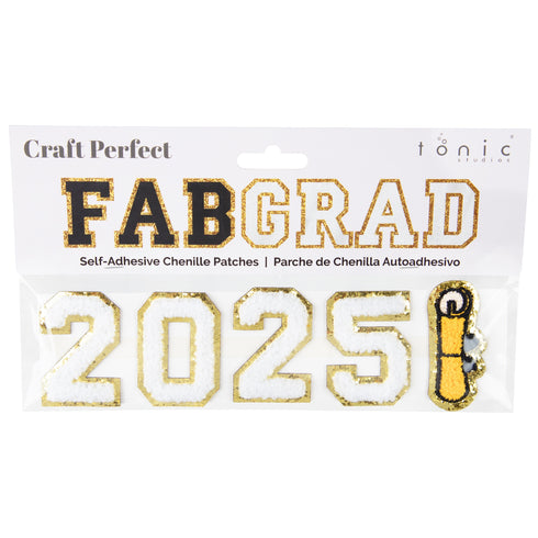 GRAD PATCH WHITE