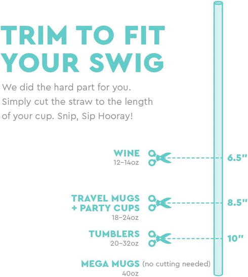 SWIG DISCO COWGIRL STRAW TOPPER SET