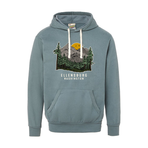 ELLENSBURG VINTAGE FLEECE HOODIE