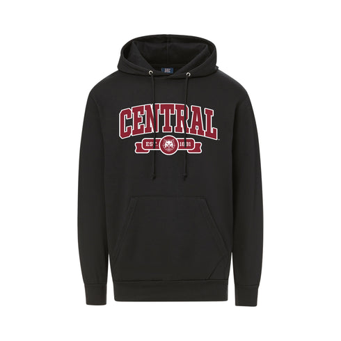 CWU FLEECE HOODIE W/ STITCHED CWU LOGO