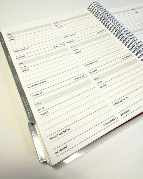 12 MONTH CWU ACADEMIC PLANNERS - ERIN CONDREN