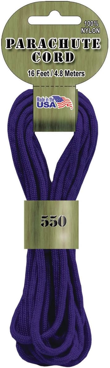 16' PURPLE PARCHUTE CORD
