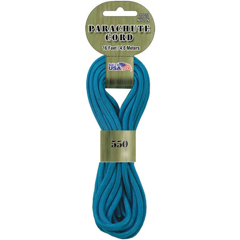 16' TURQUOISE PARCHUTE CORD