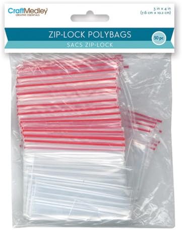 3"X4" ZIPLOC POLYBAG