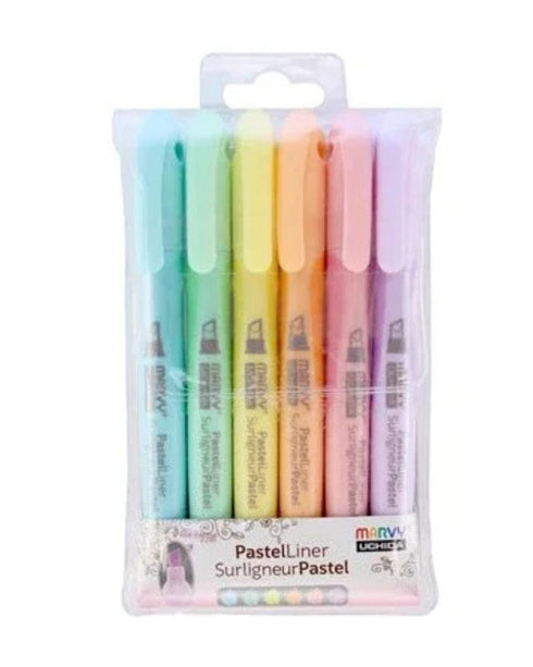 PASTEL LINER RETRO CHISEL TIP