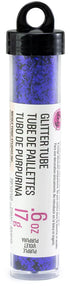 MET PURPLE GLITTER TUBE