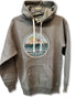ELLENSBURG VINTAGE UNISEX HOOD - TREE RING DESIGN
