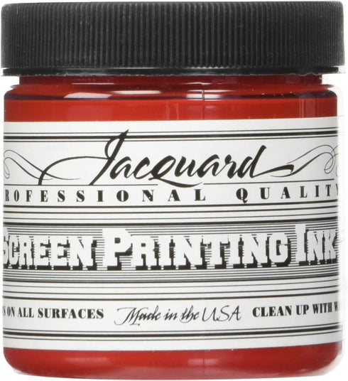 4 OZ SCREEN INK RED
