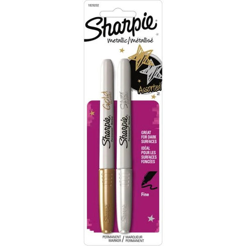 SHARPIE METALLIC 2 PACK
