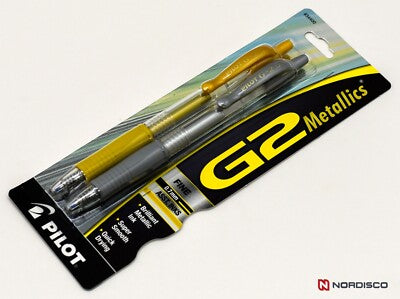 G2 METALLICS GEL PEN 2 PACK
