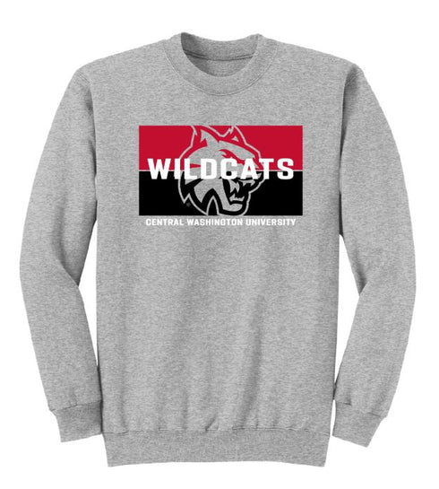 CWU CREWNECK FLEECE SWEATSHIRT