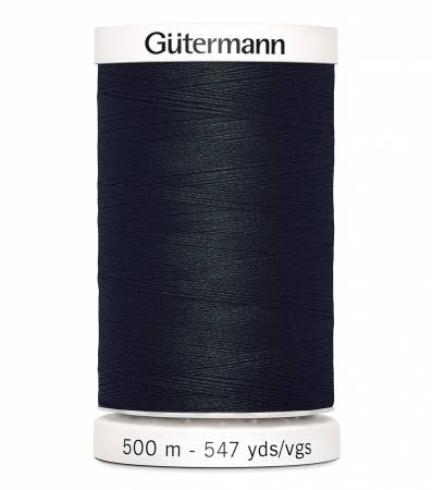 BLACK SEW ALL THREAD 547YD