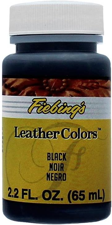 2 OZ BLACK LEATHER DYE