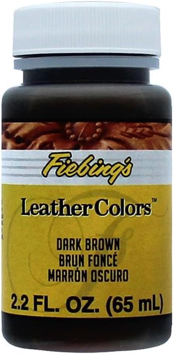 2 OZ BROWN LEATHER DYE