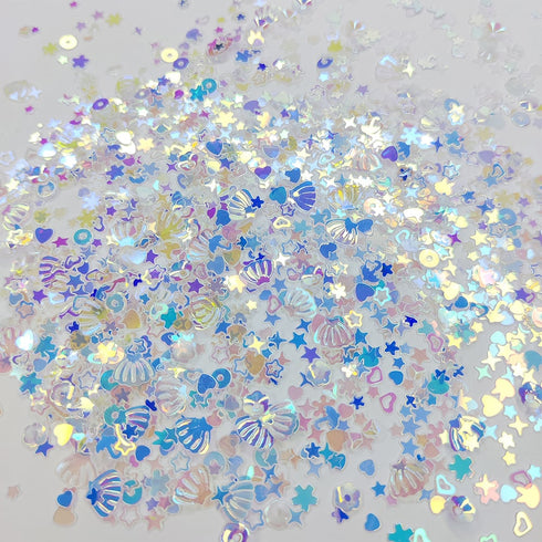 HOLOGRAPHIC MERMAID SHIMMER