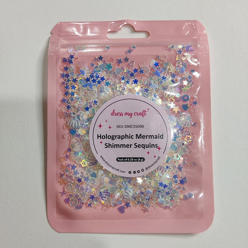 HOLOGRAPHIC MERMAID SHIMMER
