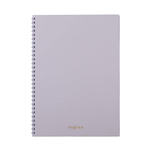 PURPLE SOFFICE NOTEBOOK