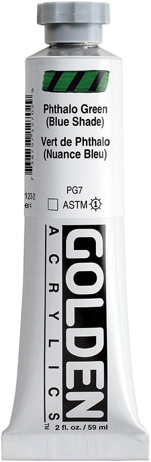 HB ACRYLIC PAINT TURQUOISE PTHALO 2OZ