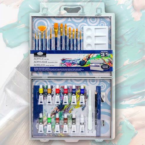 52 PIECE MIXED MEDIA ART SET
